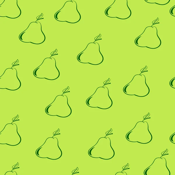 Pear background — ストックベクタ